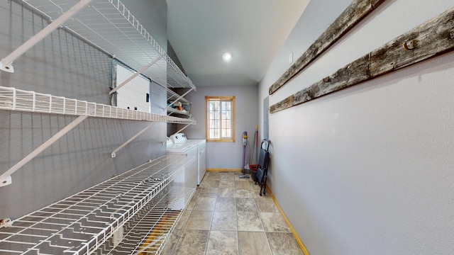 11544 Lake Eunice Rd, Detroit Lakes, MN 56501 - storage room with separate washer and dryer