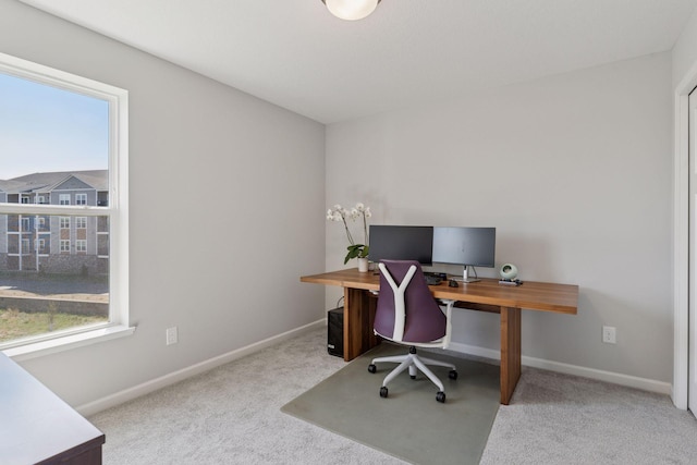 8678 London Cir NE Unit B, Blaine, MN 55449 - carpeted office featuring baseboards