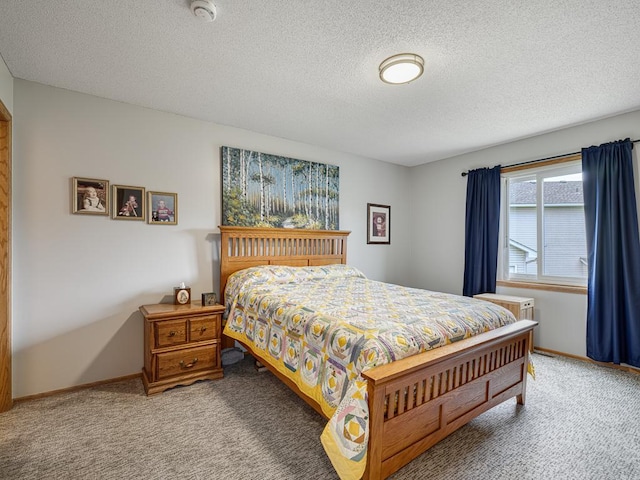 8918 Prestwick Pkwy N, Brooklyn Park, MN 55443 - carpeted bedroom with a textured ceiling
