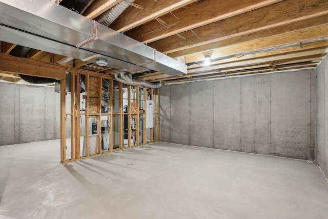 8441 152nd Ln NW, Ramsey, MN 55303 - unfinished basement with water heater