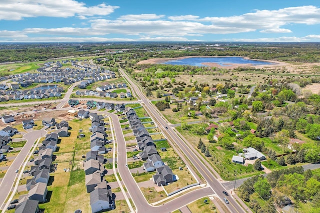 8441 152nd Ln NW, Ramsey, MN 55303 - view of property location with a large body of water and nearby suburban area