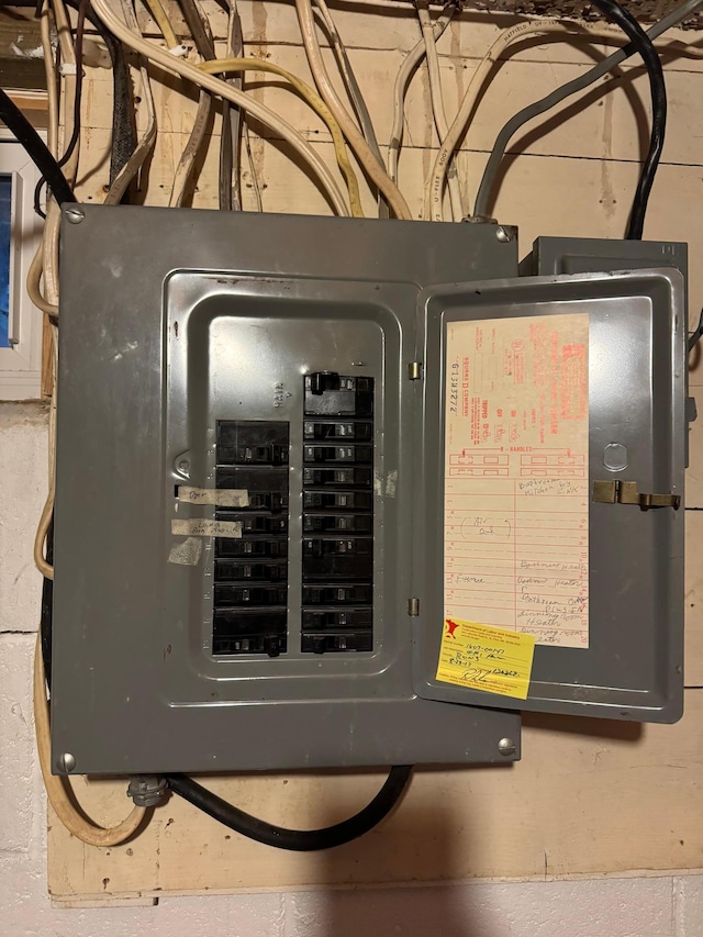 utilities featuring electric panel