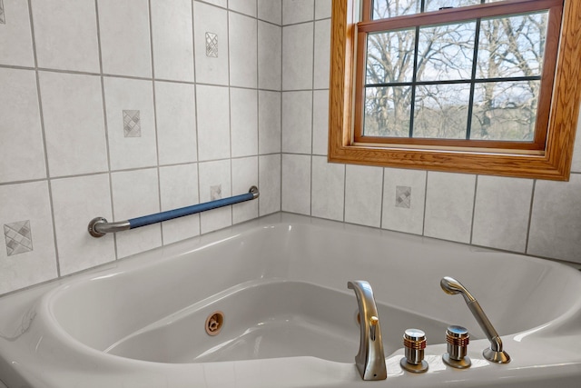 full bathroom with a bathtub