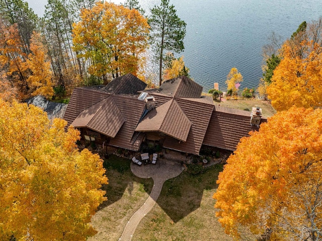 drone / aerial view