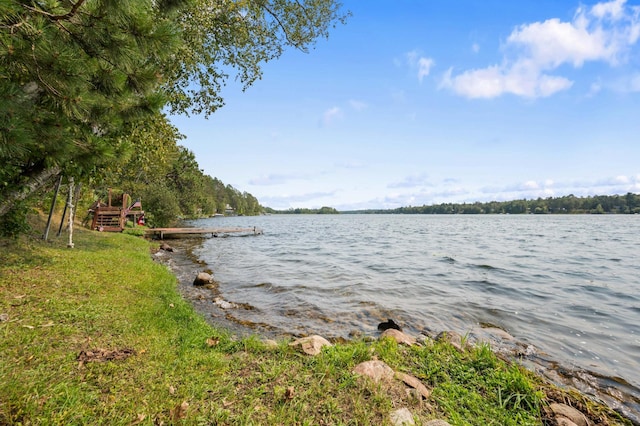 property view of water