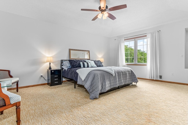 14217 Footbridge Way, Apple Valley, MN 55124 - carpeted bedroom with baseboards and ceiling fan