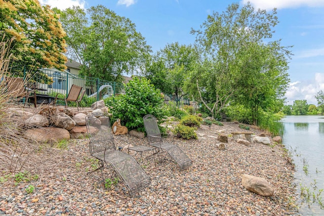 14217 Footbridge Way, Apple Valley, MN 55124 - view of yard with a water view