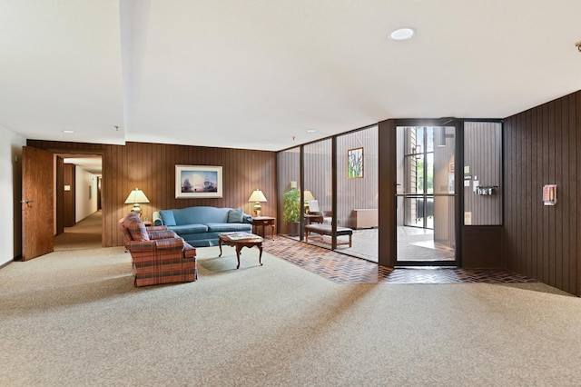 9600 Portland Ave S Unit 322, Bloomington, MN 55420 - common area with wooden walls