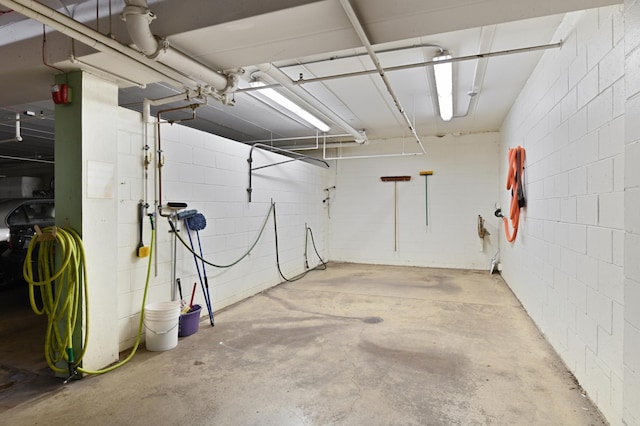 9600 Portland Ave S Unit 322, Bloomington, MN 55420 - garage with concrete block wall