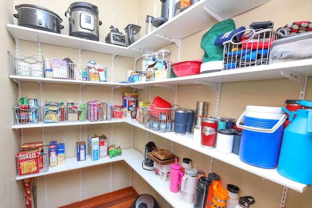 view of pantry