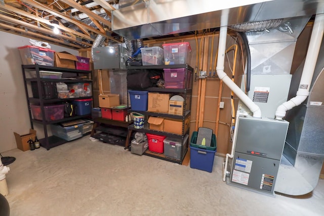 view of storage
