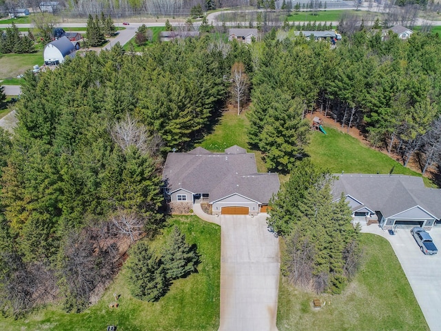 drone / aerial view
