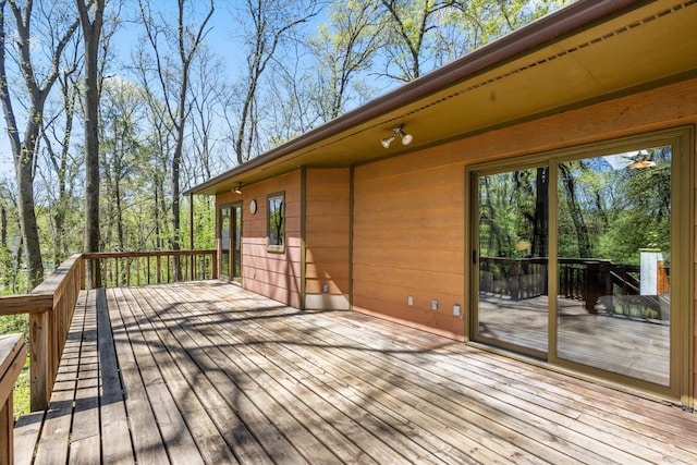 view of deck