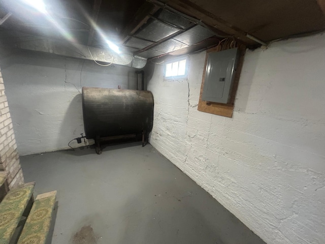 507 Peck St, Fergus Falls, MN 56537 - basement with heating fuel and electric panel