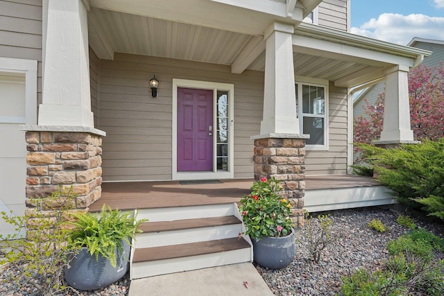 18032 72nd Pl N, Maple Grove, MN 55311 - doorway to property with covered porch
