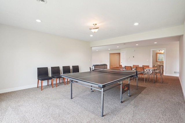 18032 72nd Pl N, Maple Grove, MN 55311 - rec room featuring recessed lighting, carpet floors, and baseboards