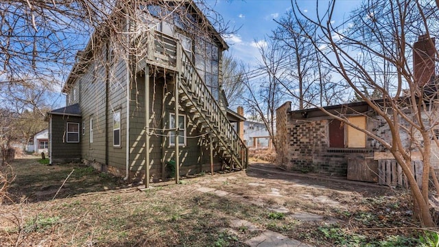 view of side of home
