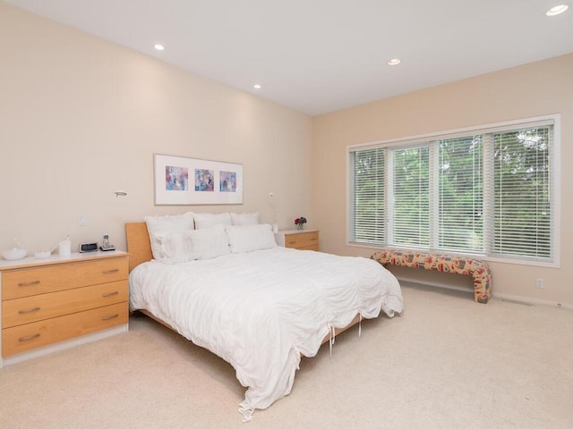 2673 Cedar Grn, Minnetonka, MN 55305 - bedroom with light colored carpet and recessed lighting