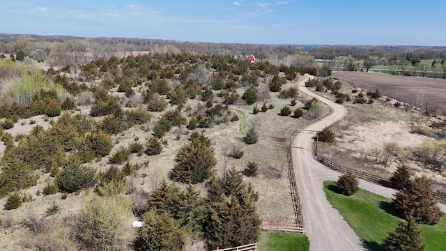 8619 State Highway 55 NW, Annandale, MN 55302 - birds eye view of property featuring a rural view
