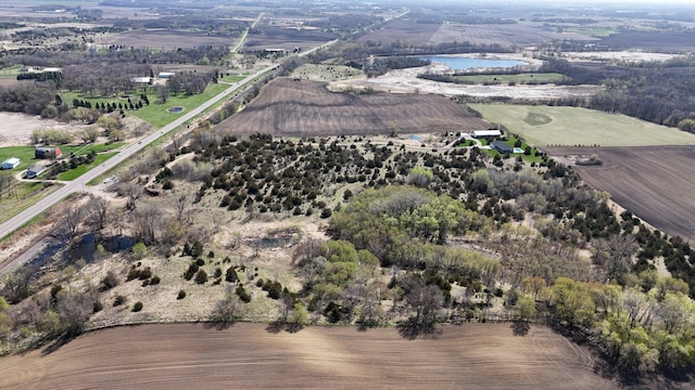 8619 State Highway 55 NW, Annandale, MN 55302 - birds eye view of property featuring a rural view