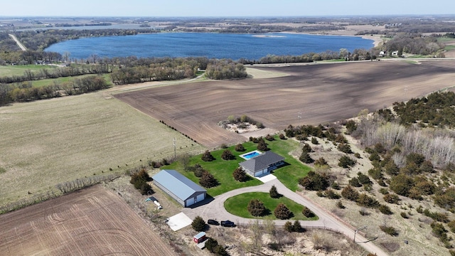 8619 State Highway 55 NW, Annandale, MN 55302 - bird's eye view featuring a water view and a rural view
