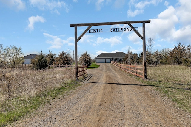8619 State Highway 55 NW, Annandale, MN 55302 - view of street featuring dirt driveway and a rural view