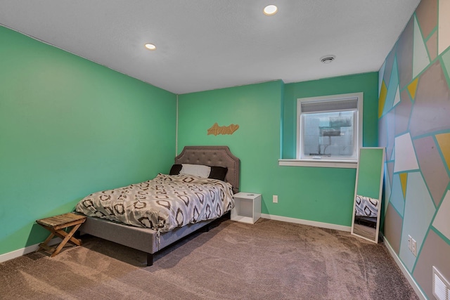 8619 State Highway 55 NW, Annandale, MN 55302 - bedroom featuring carpet floors, baseboards, and recessed lighting
