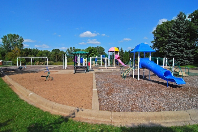 view of communal playground