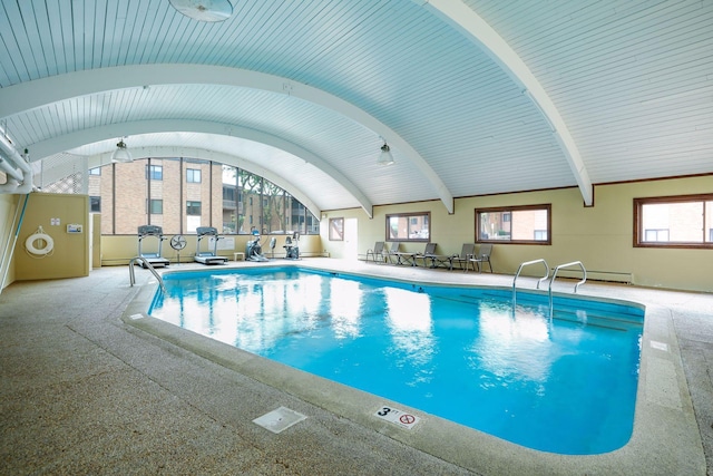 view of pool