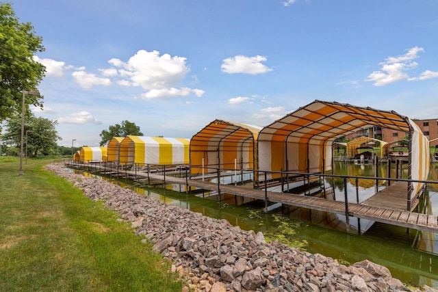 5420 Three Points Blvd Unit 232, Mound, MN 55364 - dock with a water view