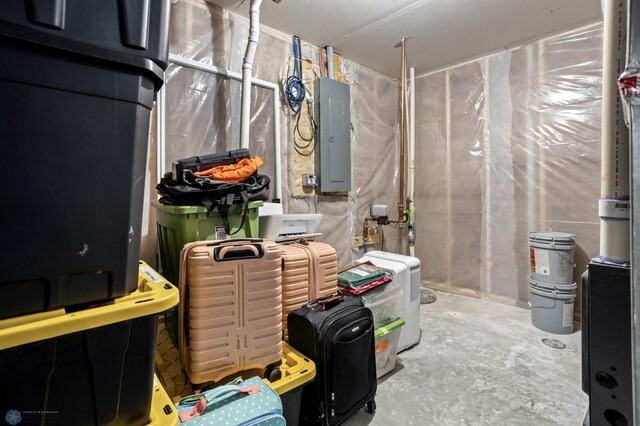 3682 Merrifield Dr S, Fargo, ND 58104 - unfinished basement with electric panel