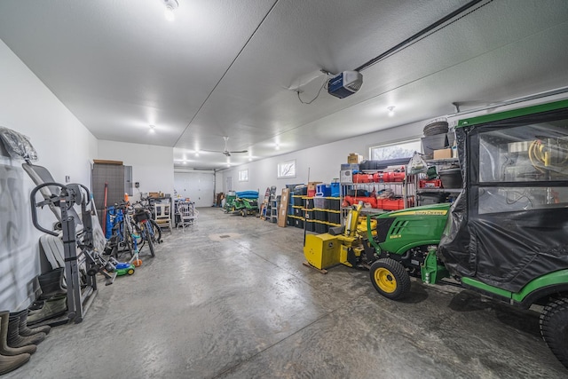 17292 Boyer Lake Rd, Lake Park, MN 56554 - garage with a garage door opener