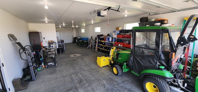 17292 Boyer Lake Rd, Lake Park, MN 56554 - garage featuring a garage door opener