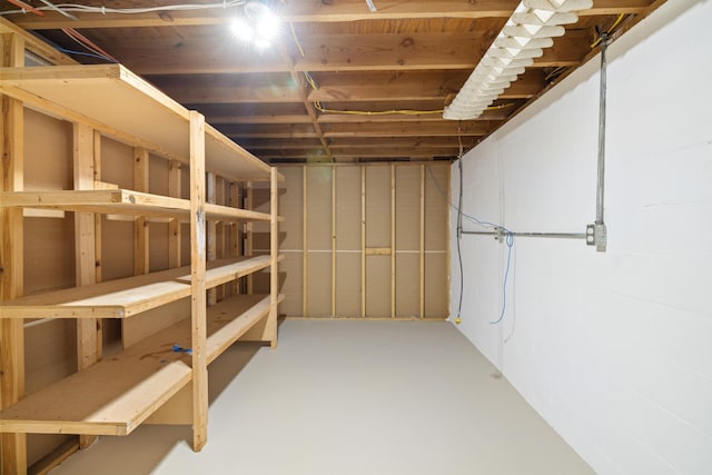 view of storage