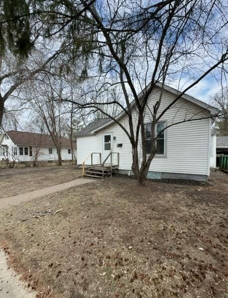 view of rear view of house