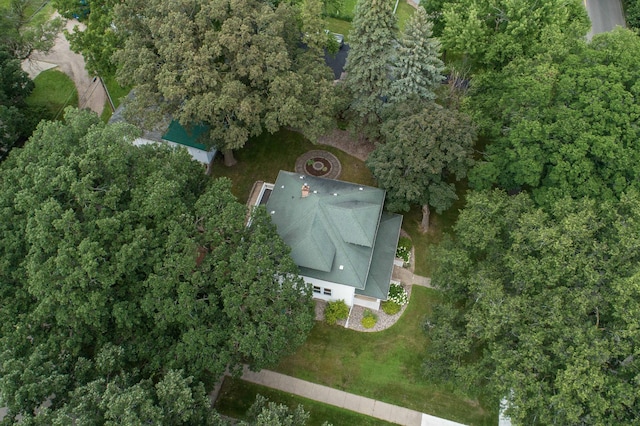 drone / aerial view
