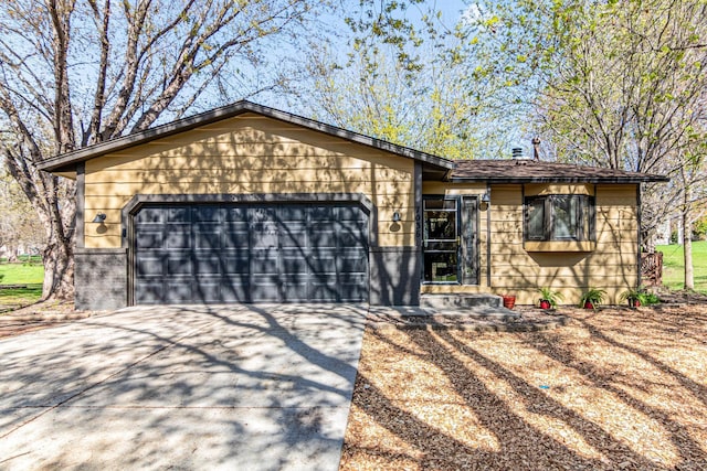 7036 Polaris Ln N, Maple Grove, MN 55311 - single story home featuring a garage, driveway, and brick siding