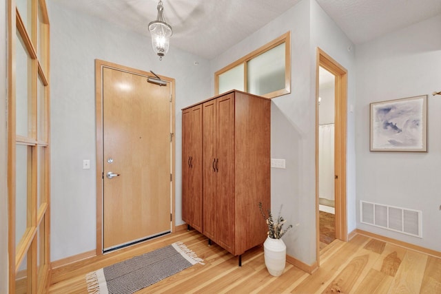 3640 Wooddale Ave S Unit 317, Saint Louis Park, MN 55416 - foyer entrance with light wood-style floors and baseboards