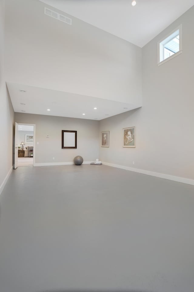 3175 Winfield Way SW, Prior Lake, MN 55372 - below grade area featuring recessed lighting, baseboards, and visible vents