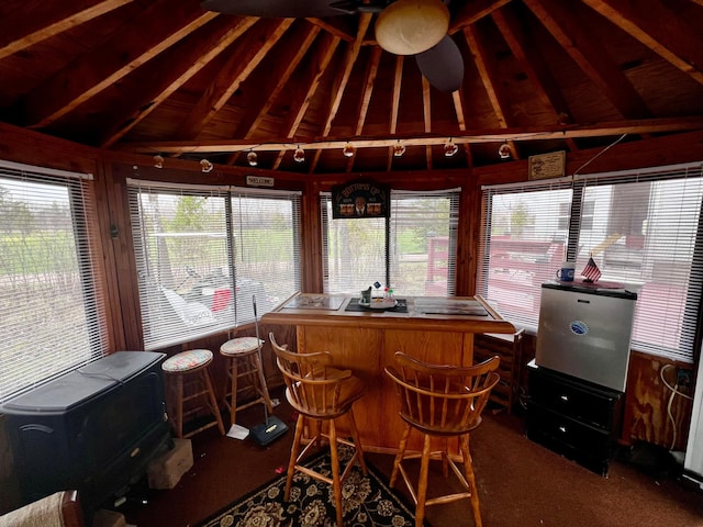 sunroom featuring plenty of natural light