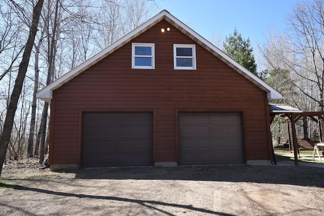 30472 Lightning Pass Unit 1, Turtle Creek Twp, MN 56443 - garage with a garage
