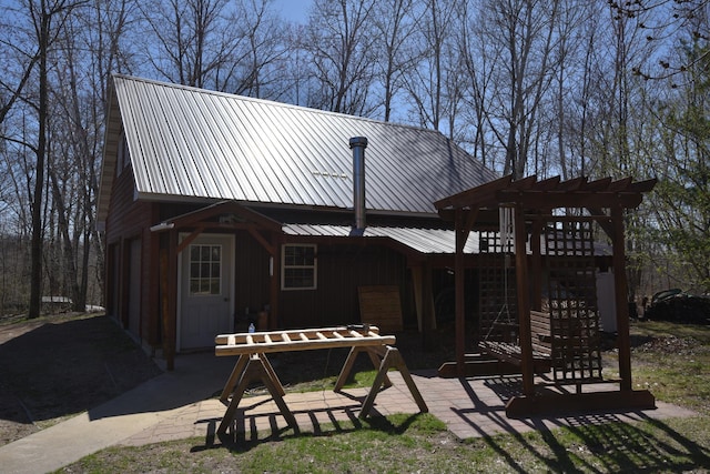 30472 Lightning Pass Unit 1, Turtle Creek Twp, MN 56443 - back of property featuring metal roof