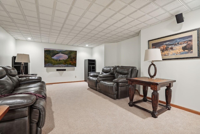 1055 Nelson Dr, Shoreview, MN 55126 - living area with carpet and baseboards
