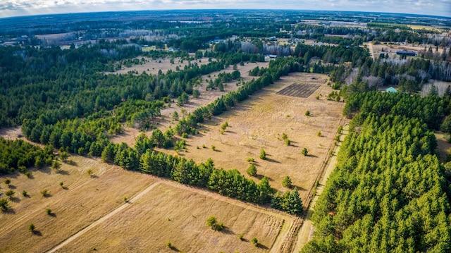 9700 Aspen Ave NW, Bemidji, MN 56601 - drone / aerial view with a rural view