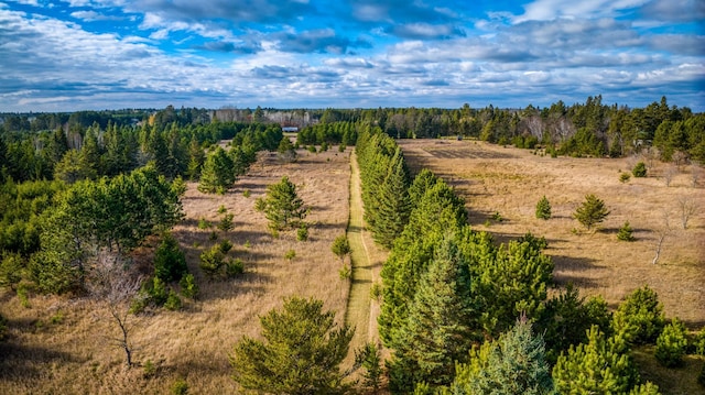 9700 Aspen Ave NW, Bemidji, MN 56601 - drone / aerial view featuring a rural view