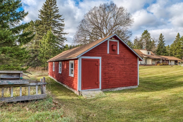 9700 Aspen Ave NW, Bemidji, MN 56601 - view of outdoor structure featuring an outbuilding