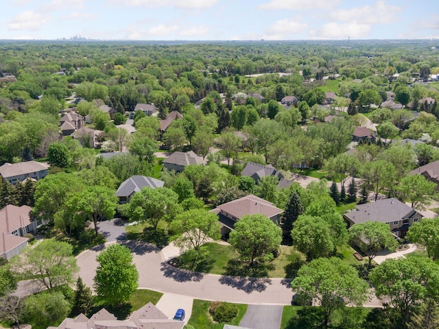 4970 Yuma Ct N, Plymouth, MN 55446 - aerial view of residential area with a forest