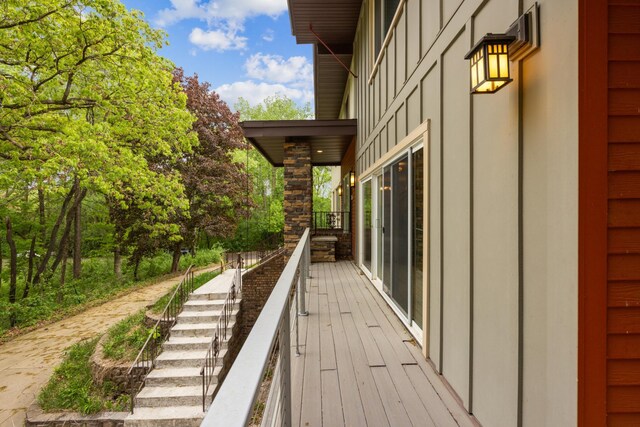 21 Red Fox Rd, North Oaks, MN 55127 - view of wooden deck
