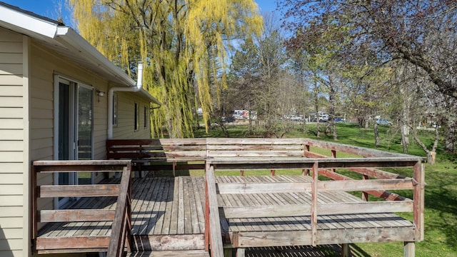 view of deck