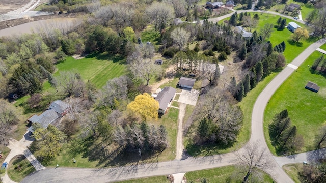aerial overview of property's location